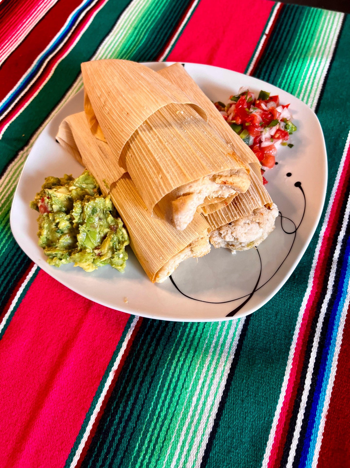 Chicken Tamale in Green Salsa (6 pack) - MeGustaGourmetTamales